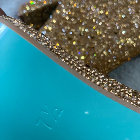 BETSEY JOHNSON • SB-Cady Bootie • Gold Glitter - Picture 13 of 13